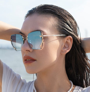 2025 Metallic Sunglasses Trend