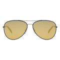 MYTH Greece AVA ZERO retro metallic aviator gold mirror sunglasses, thin metal frame sunglasses for mens and womens in sunglasses 70s