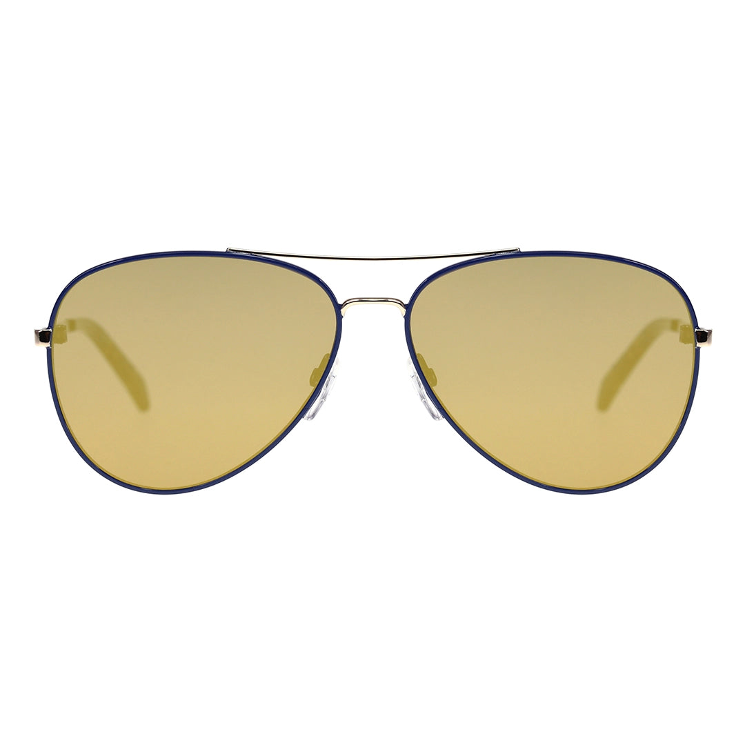 MYTH Greece AVA ZERO retro metallic aviator gold mirror sunglasses, thin metal frame sunglasses for mens and womens in sunglasses 70s