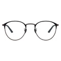 black round glasses,  round eyeglasses