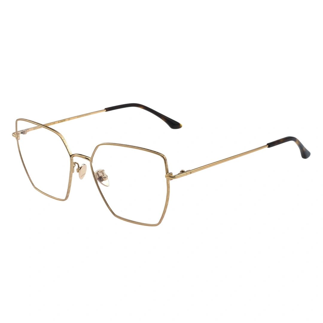 gold oversized glasses