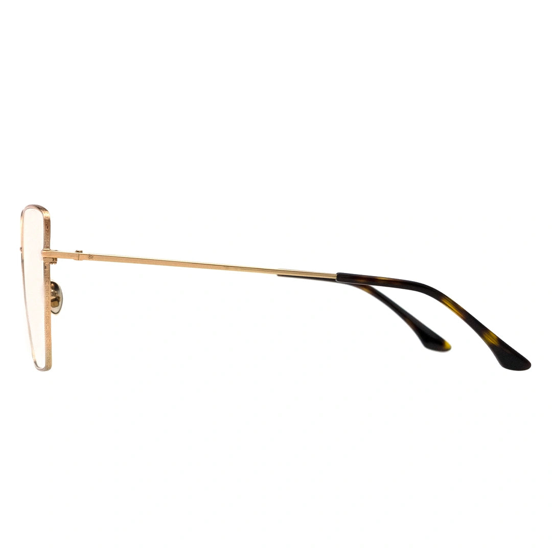 gold oversized glasses