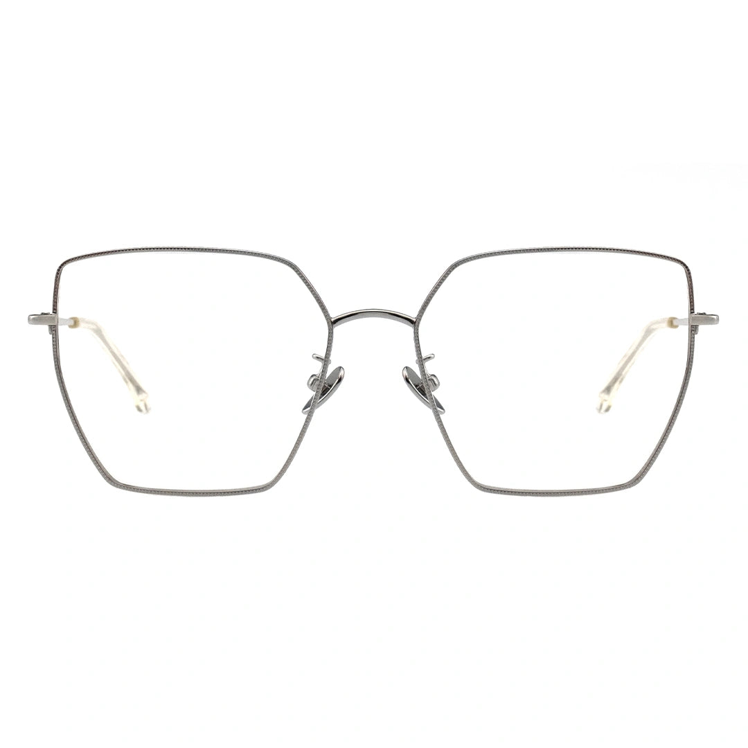 silver oversized glasses