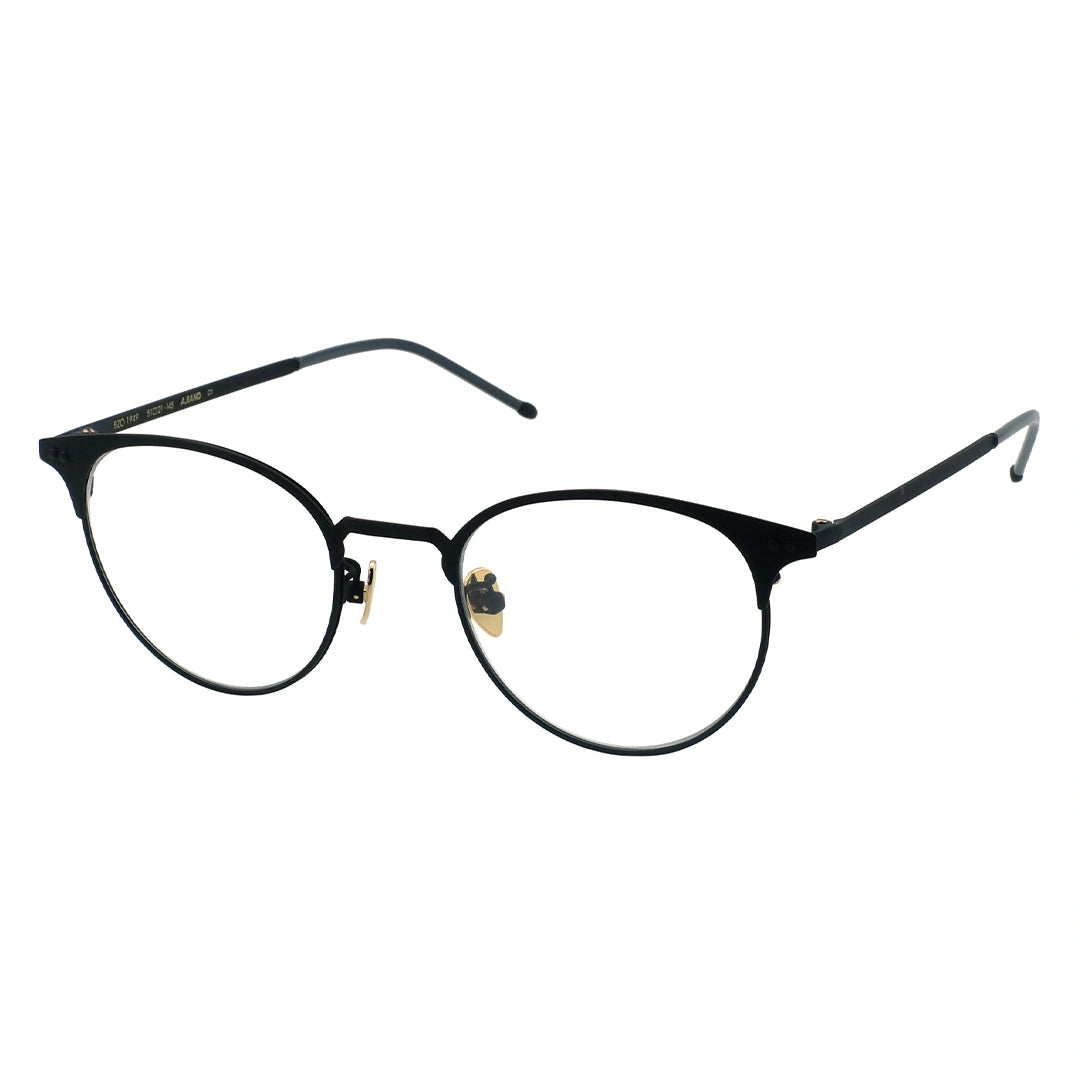black round glasses, round eyeglasses