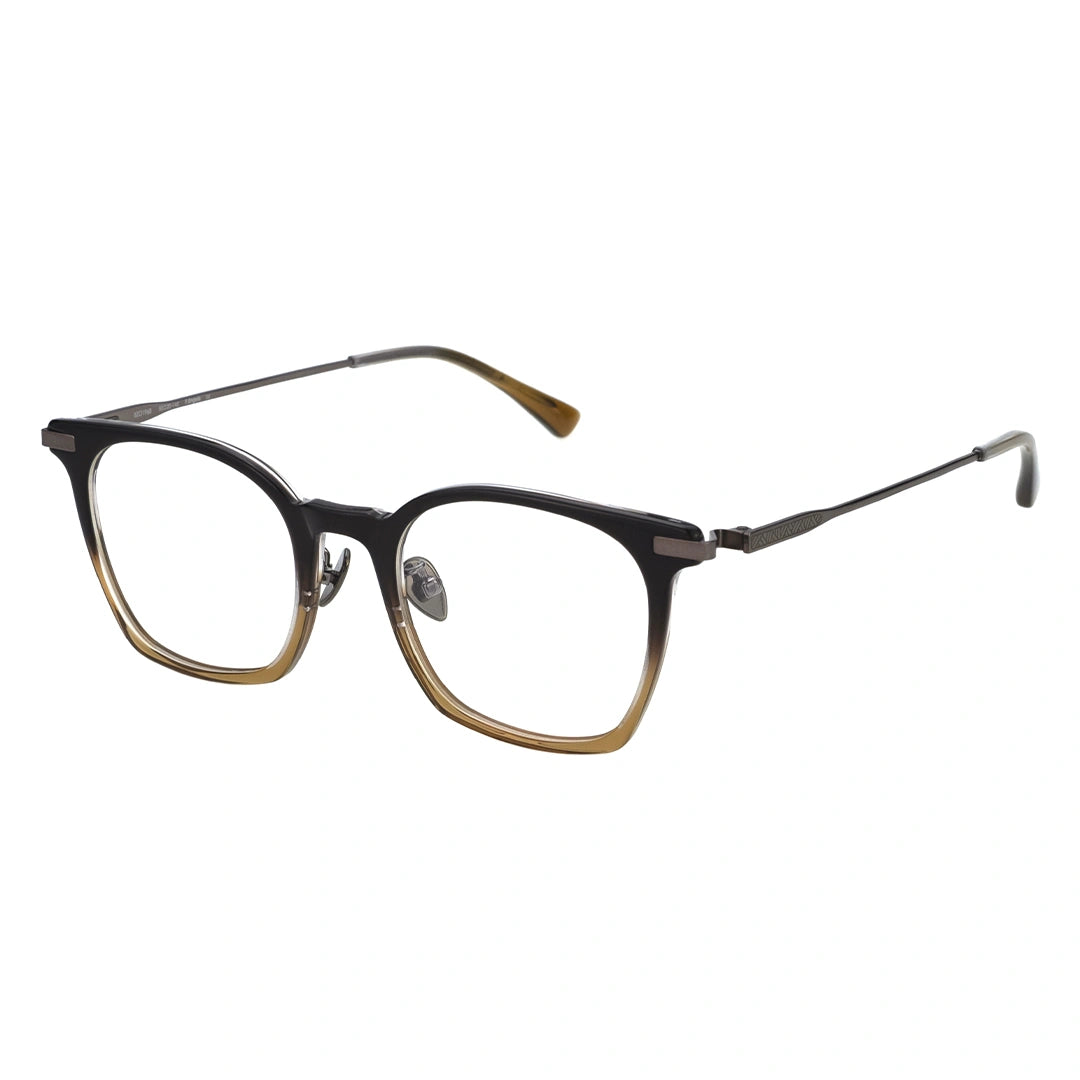two-tone square glasses