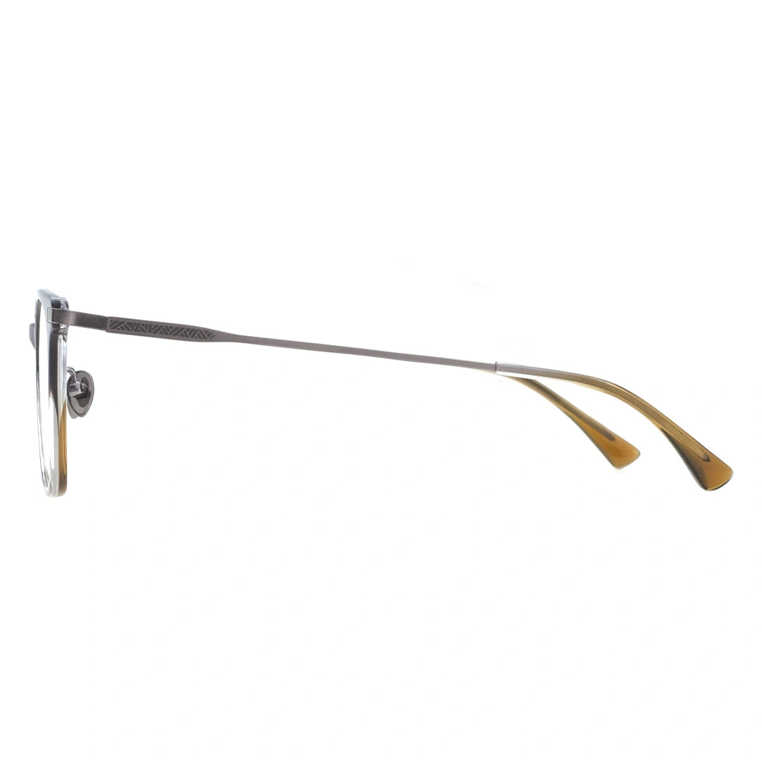 two-tone square glasses