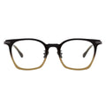 two-tone square glasses