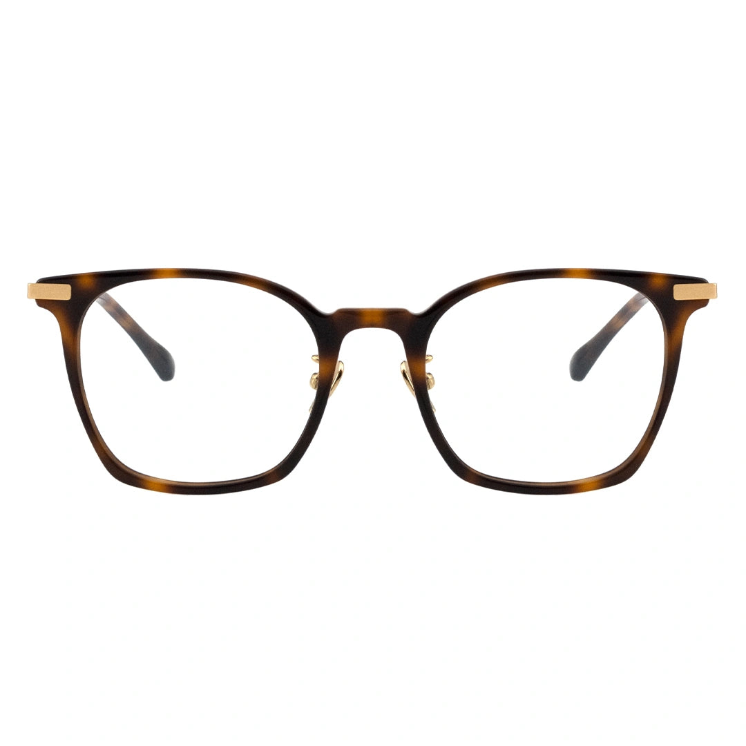 tortoise square glasses
