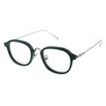 black round eyeglasses