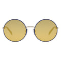 MYTH Greece CIR ZERO retro round sunglasses gold mirrored, thin metal frame sunglasses with adjustable nose pad, sunglasses in 70s for mens and womens