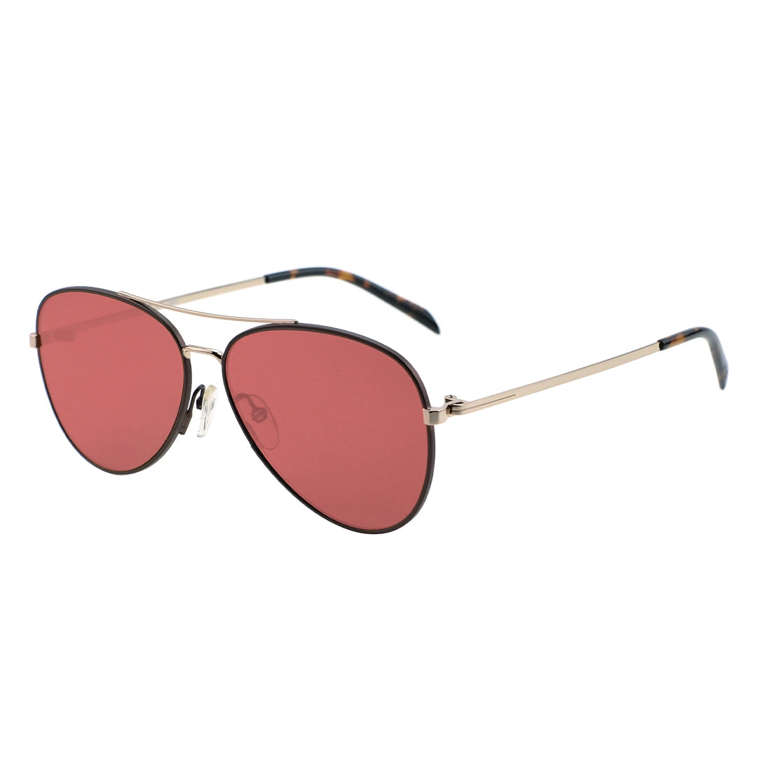 red mirror sunglasses