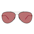 red mirror sunglasses