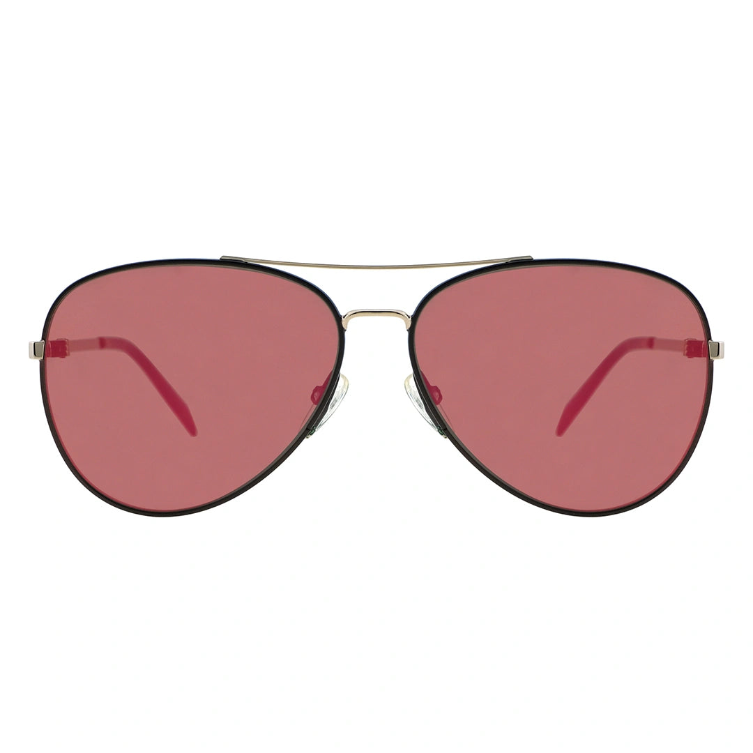 red mirror sunglasses