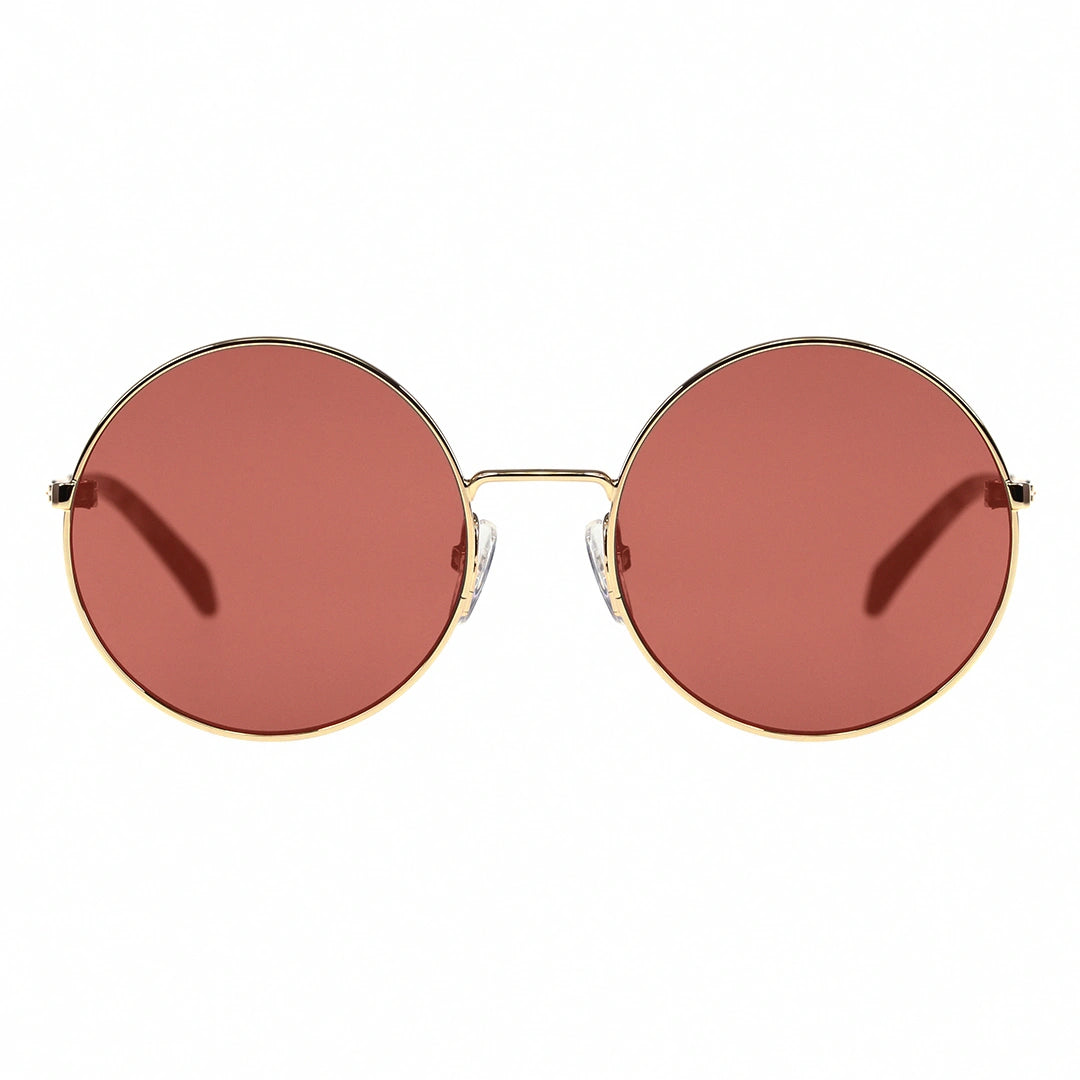 red mirror sunglasses