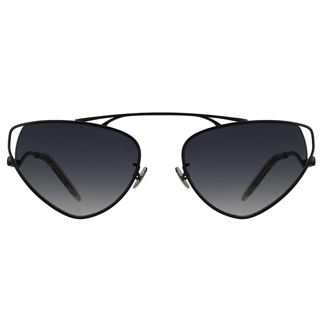 MYTH Greece ARROWS retro cat eye black sunglasses, metal frame sunglasses,  polarized sunglasses in 70s retro for womens and ladies