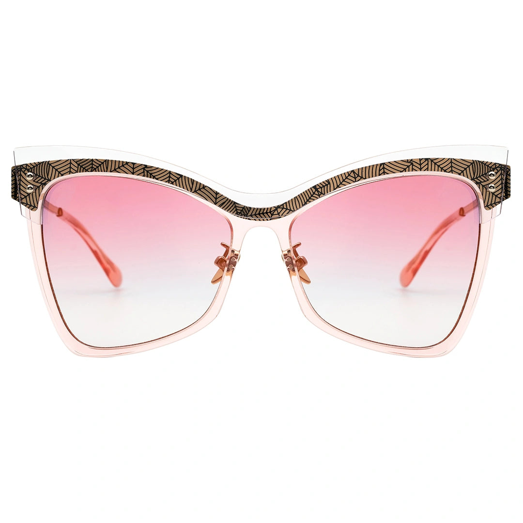 butterfly browline sunglasses. Pink gradient sunglasses