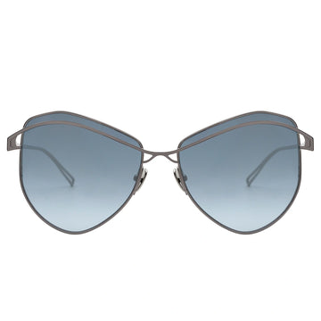 MYTH GREECE ANAIDEIA blue Sunglasses silver metal frame.