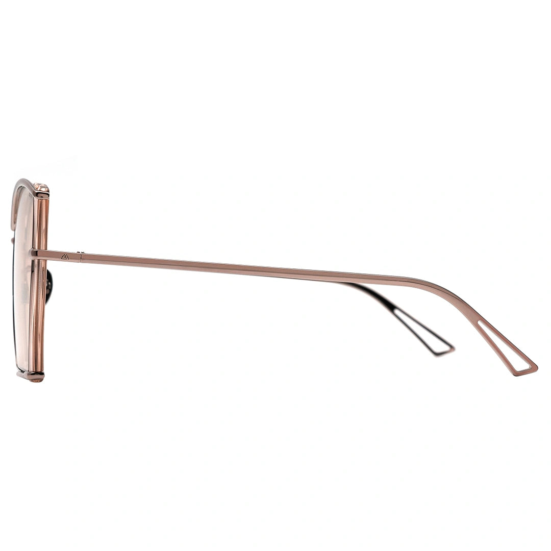 MYTH GREECE DIANA geometric square rose gold sunglasses thin metal frame womens and mens trendy sunglasses luxury