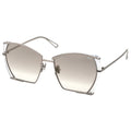 DIANA light-tinted gradient sunglasses thin metal frame