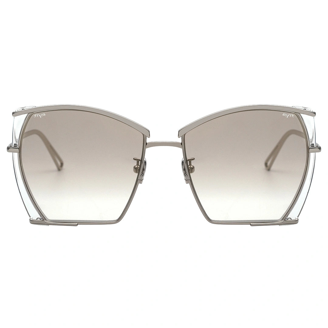 DIANA light-tinted gradient sunglasses thin metal frame