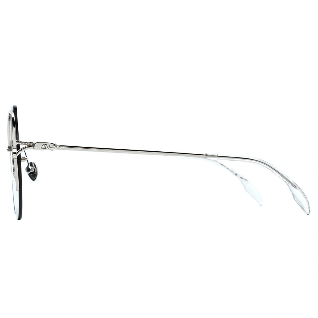 MYTH Greece retro cat eye sunglasses. Womens laides light grey retro 70s butterfly shape sunglasses with snake shape rim decoration. thin  silver metal frame, elegant vibe