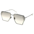 MYTH GREECE EPHESUS geometric light tinted sunglasses square metal frame mens and womens chic fashion avant-garde urban