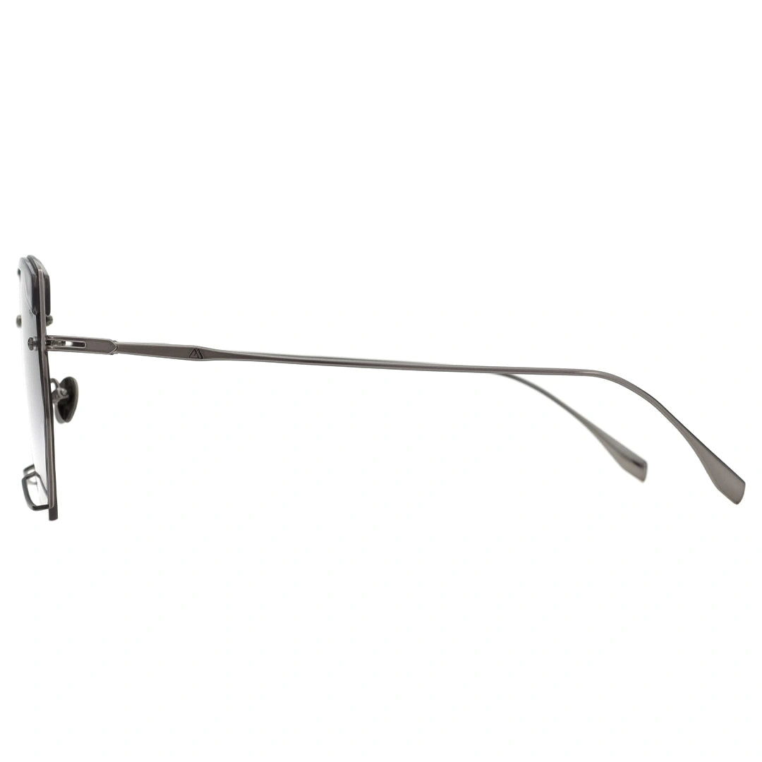 MYTH GREECE ESCHER geometric sunglasses grey thin silver metal frame aviators vintage retro elegant sunglasses