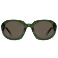 Vai Crete Green Oval Sunglasses, thick frame sunglasses