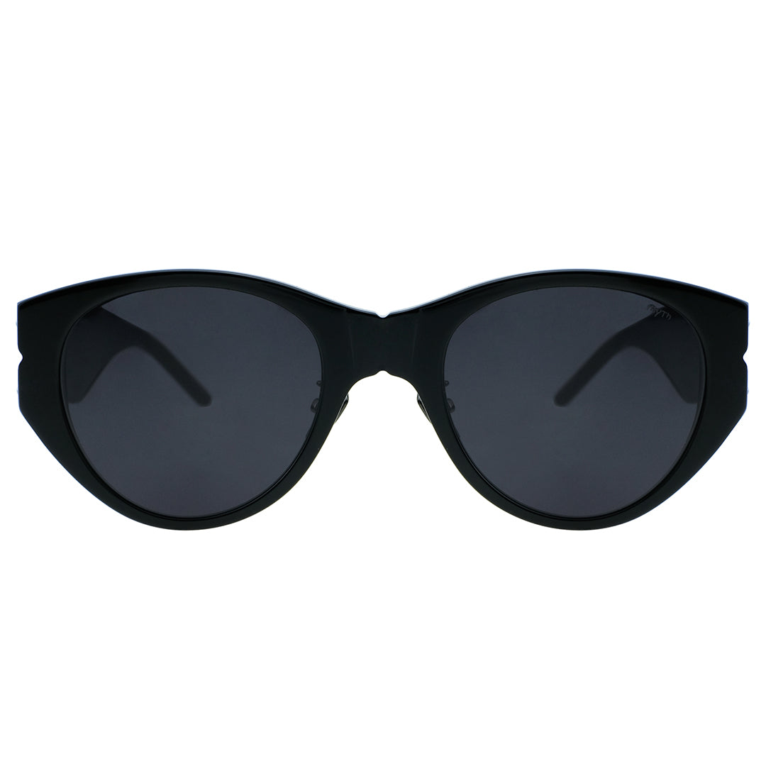 Mavra Volia black cat eye sunglasses oversized, oversize cat eye sunglasses