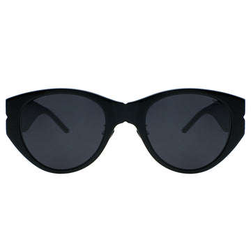 Mavra Volia black cat eye sunglasses oversized, oversize cat eye sunglasses