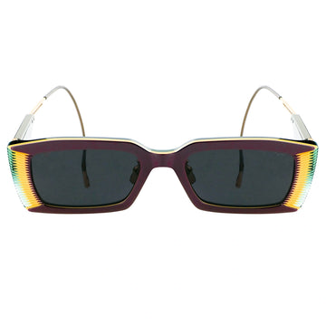 Tiny rectangle sunglasses and skinny rectangle sunglasses.