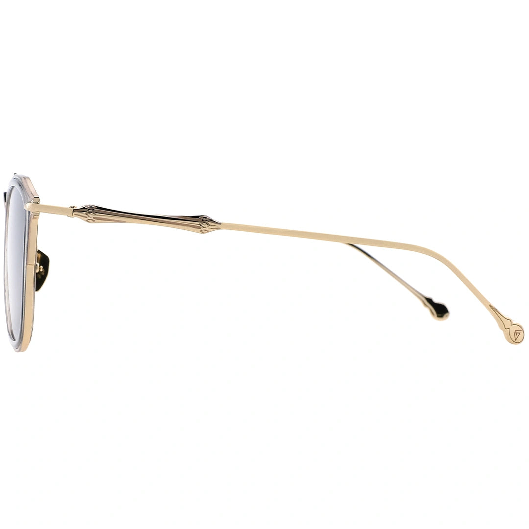 Brown square sunglasses, gold frame sunglasses, gold sunglasses