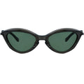 Hinthial wrap around cat eye sunglasses green lens sunglasses
