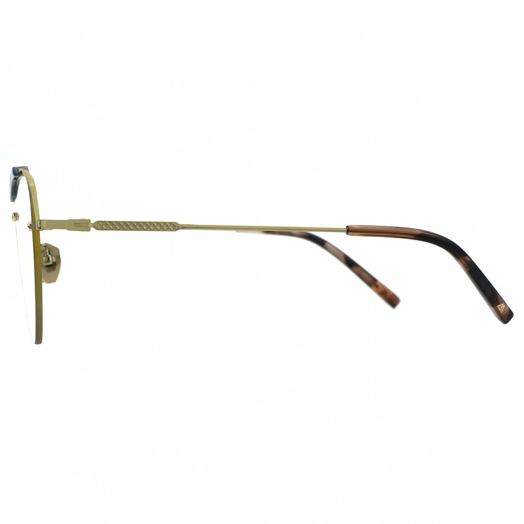 aviator sunglasses with gold frame