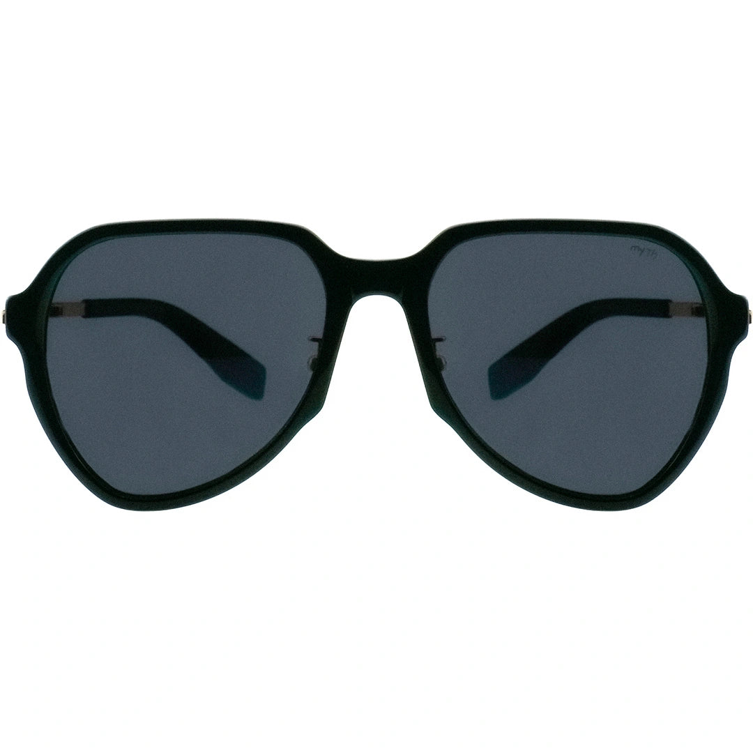 Eagle eyes aviator sunglasses, oversized aviator sunglasses black lens thin metal frame with adjustable nose pad mens and womens