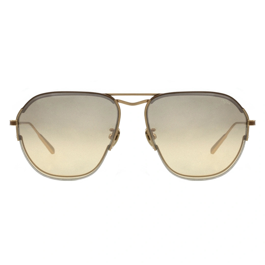 MYTH GREECE Flie aviator gold sunglasses, gradient sunglasses