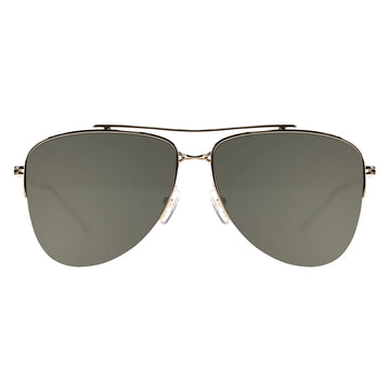 MYTH GREECE HEPHAESTUS deep green aviator sunglasses, metal frame sunglasses with double bridge design mens and womens navigator sunglasses