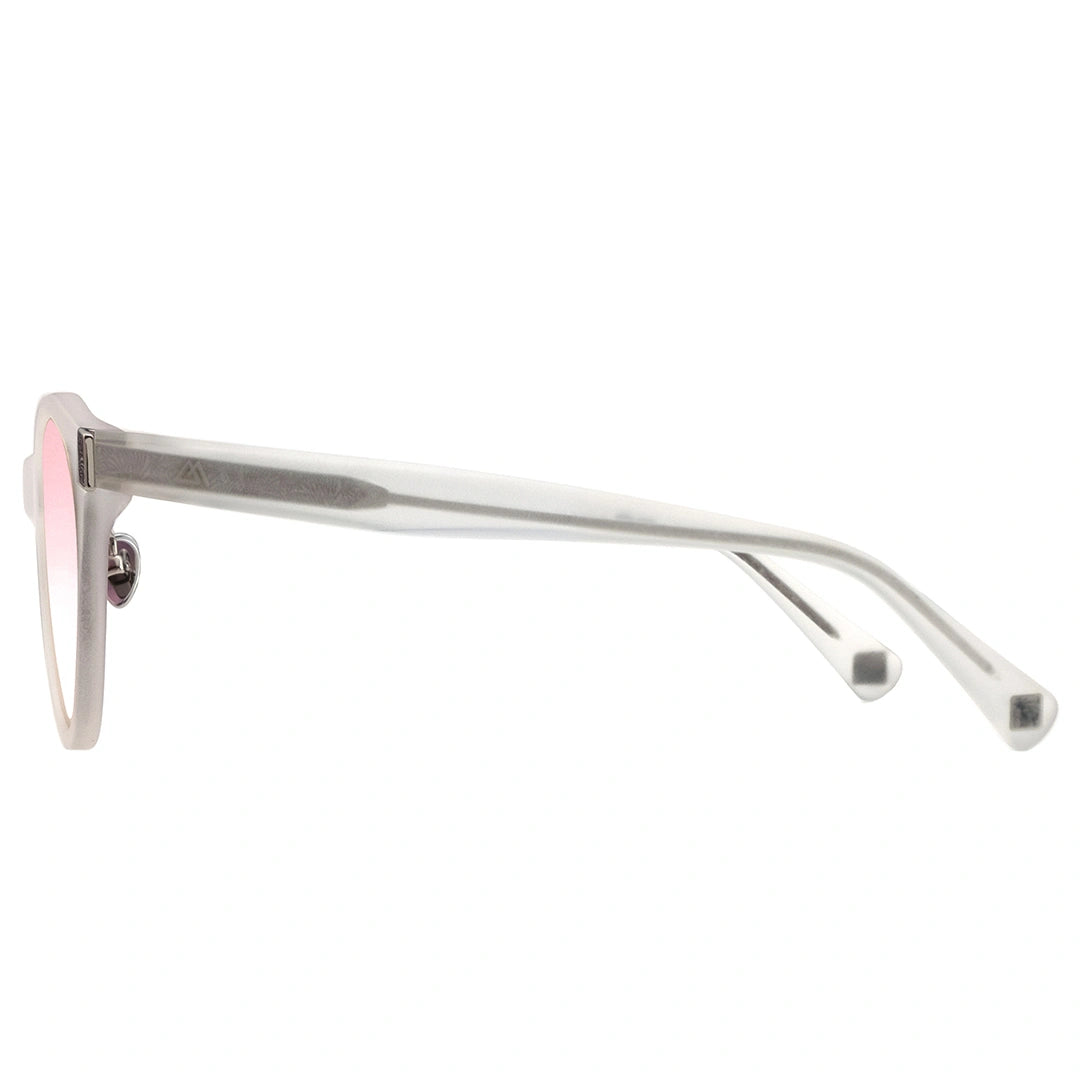 MYTH GREECE SYLPH cat eye white sunglasses pink gradient sunglasses, chic vintage sunglasses