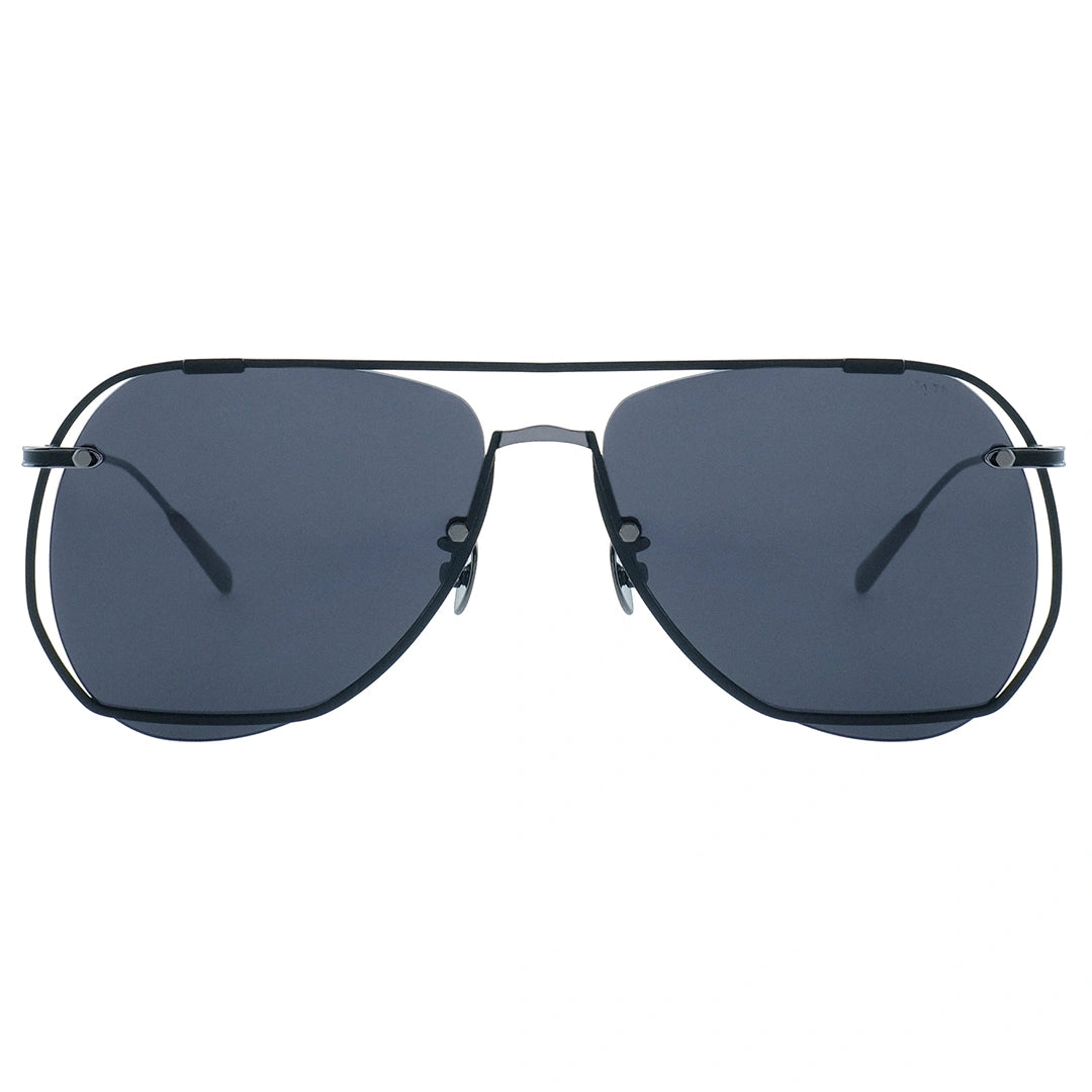 MYTH GREECE Ποσειδών aviator sunglasses blue grey lens thin silver metal frames with adjustable nose pad
men and women