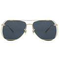 MYTH GREECE Ποσειδών aviator sunglasses blue grey lens thin gold metal frames with adjustable nose pad
men and women sunglasses