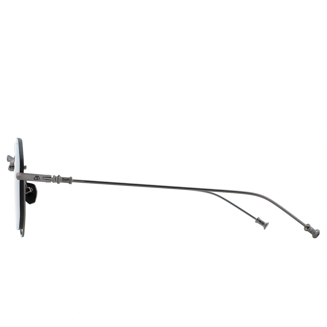 MYTH GREECE Έρως rimless aviator sunglasses red lens thin metal frame with adjustable nose pad mens and womens