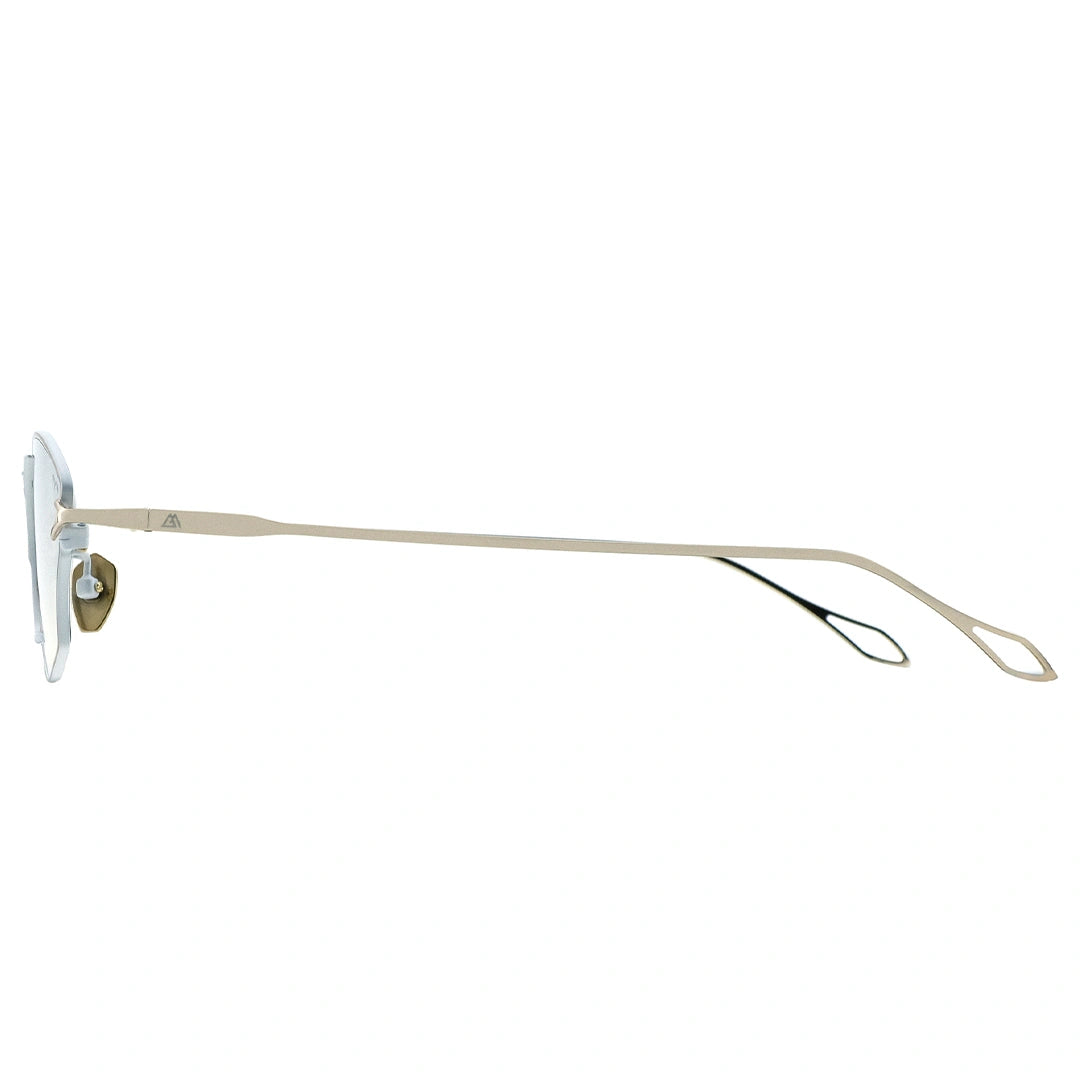 MYTH Greece αστρολογία oval cat eye metallic sunglasses timeless lens thin silver frame cool and sleek with adjustable nose pad mens and womens