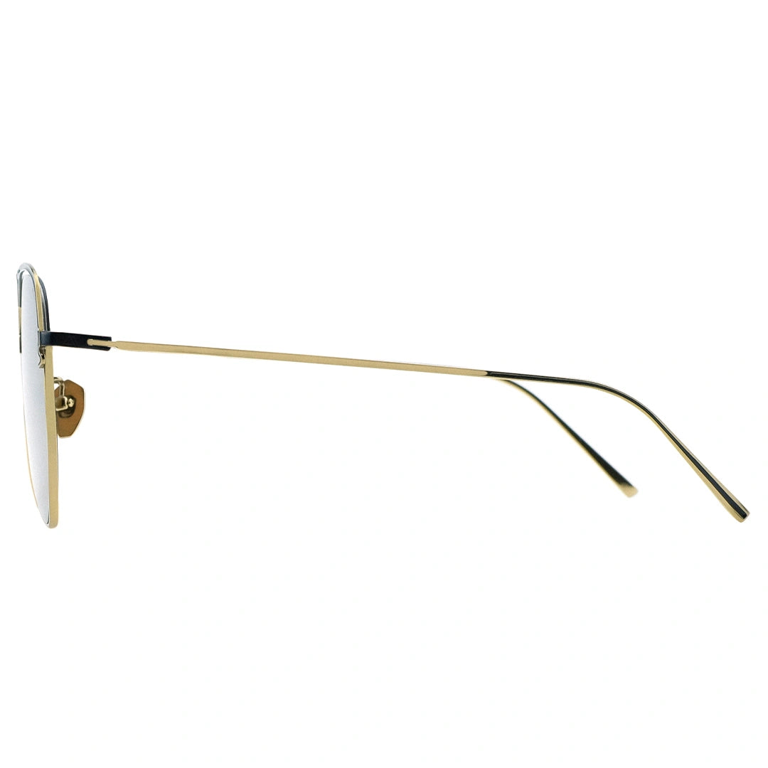 Myth Greece Roman aviator sunglasses khaki lens thin gold metal frame with adjustable nose pad navigator sunglasses