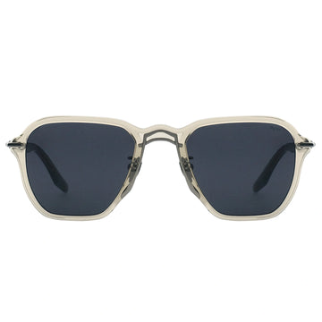 Myth Greece TANNING square clear sunglasses blue grey lens womens and mens summer simplistic iconic classic sporty style with adjustable nose pad