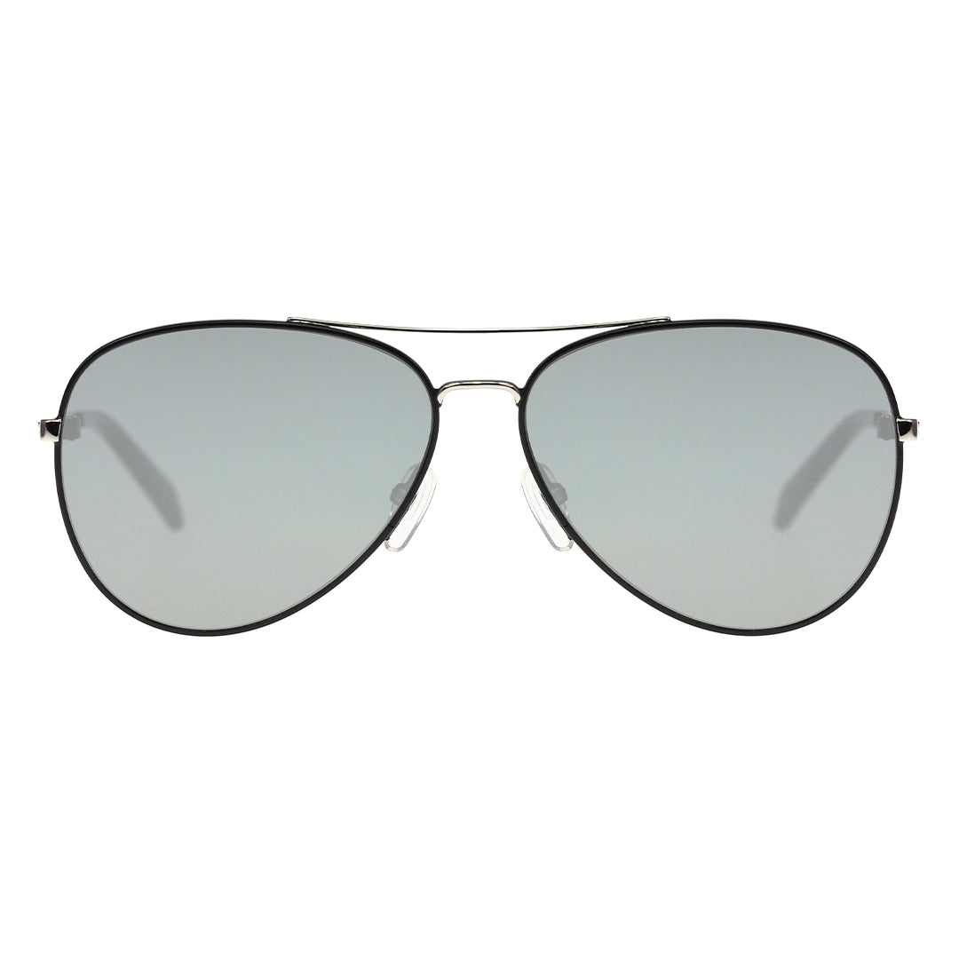 MYTH Greece AVA ZERO retro metallic aviator silver mirror sunglasses, thin metal frame sunglasses for mens and womens in sunglasses 70s