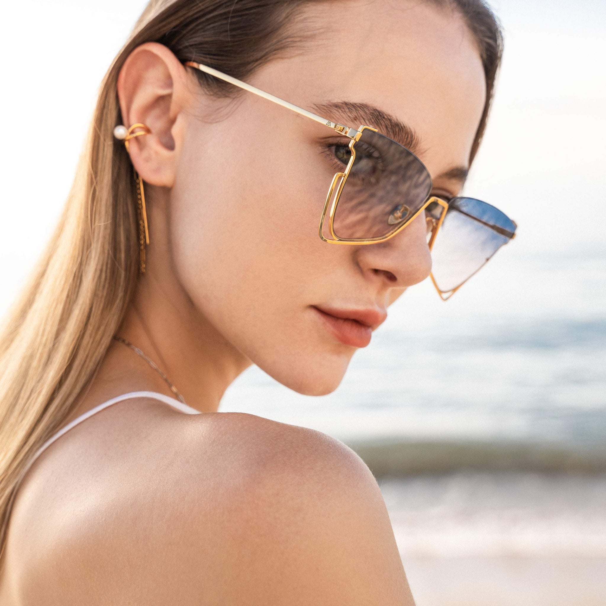 women's gradient sunglasses