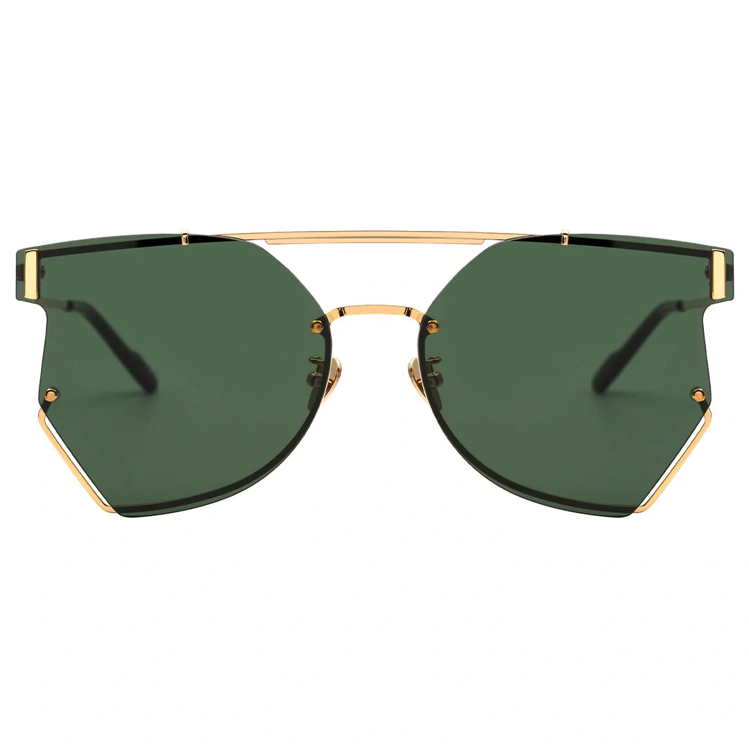 green sunglasses