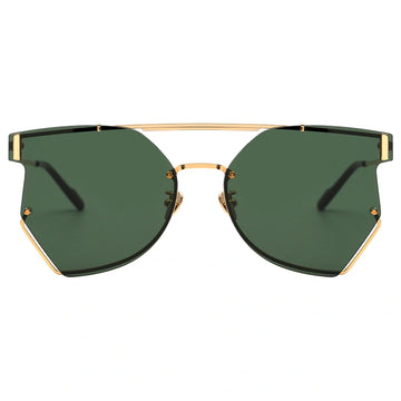 green sunglasses