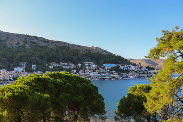 Chios island beaches and hills