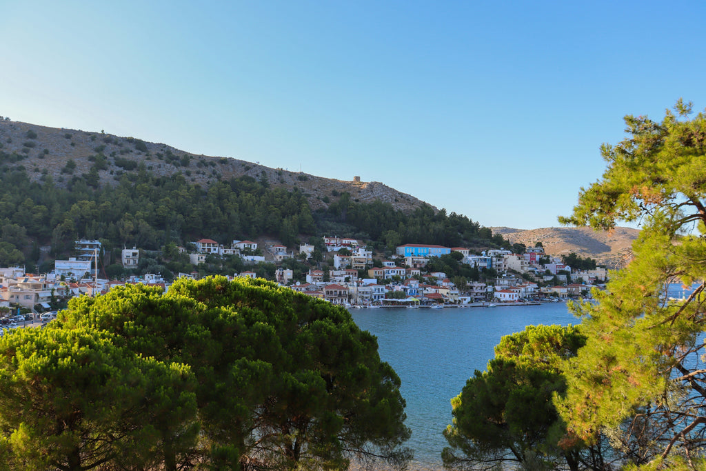 Chios island beaches and hills